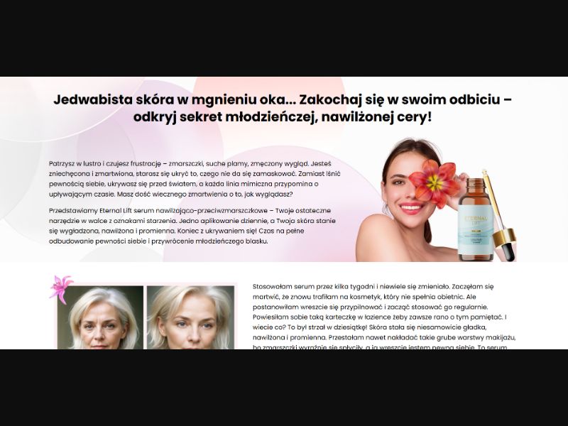 [WEB+MOB] Eternal lift - Anti-Age Cream /PL (+EU) COD