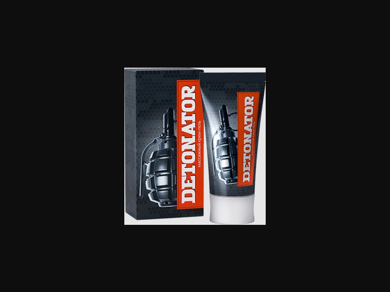 Detonator - penis enlargement gel