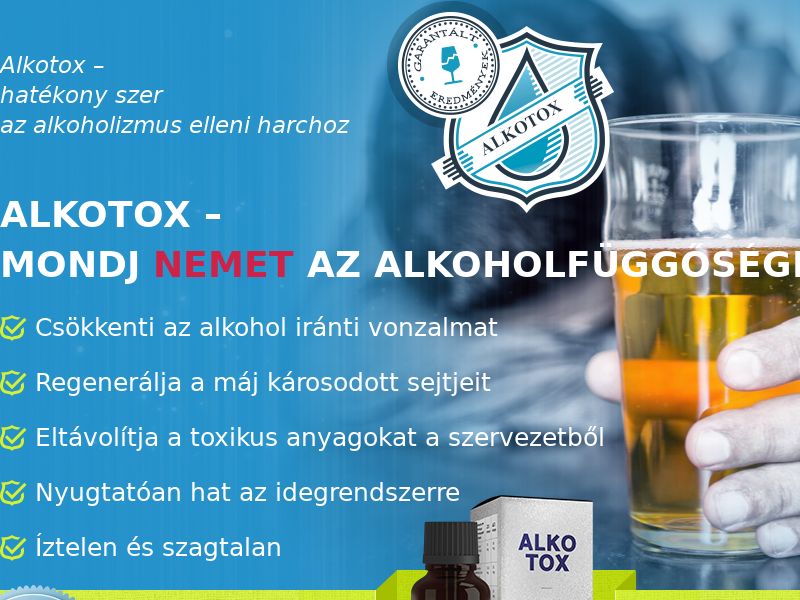 ALKOTOX HU - alcoholism treatment product