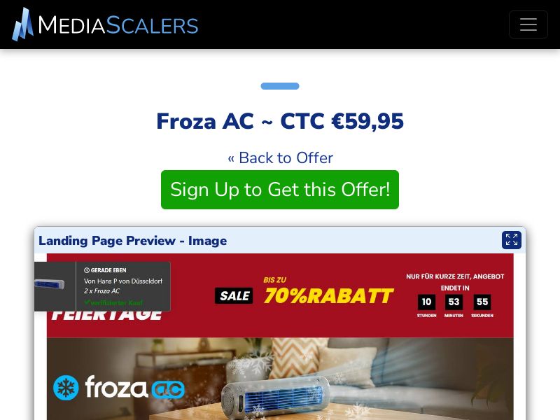 Froza AC ~ CTC €59,95 {+DTC, Alt-Landers} (Event Tracking) [DE, AT]