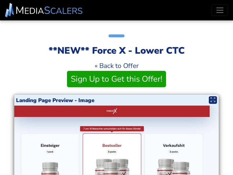 Force X - Lower CTC {+DTC, Alt-Landers} [CH]