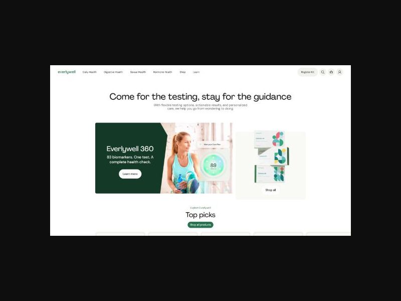 EverlyWell - At Home Testing FDA Kits - CPS (US)