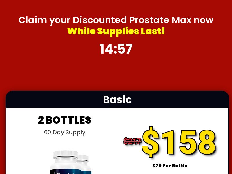 Prostate Max [INTL] (Native,Social,SEO,Search,Banner) - CPA {No BrandBidding}