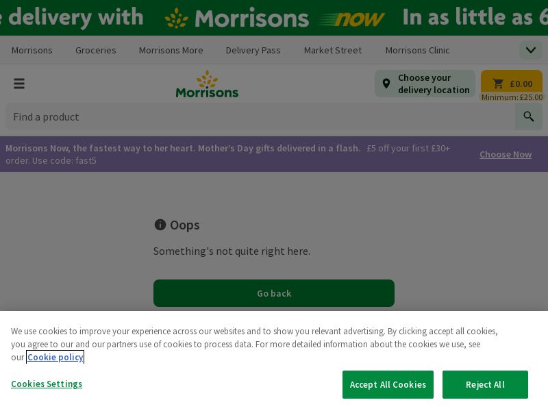 Morrisons Grocery UK [DUPLICATED]