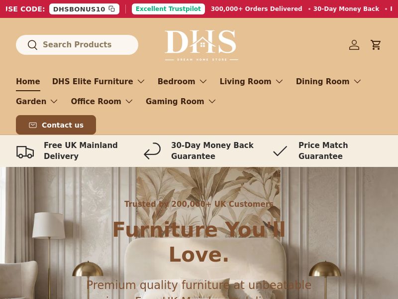 DreamHomeStore.co.uk Ecommerce CPS - United Kingdom