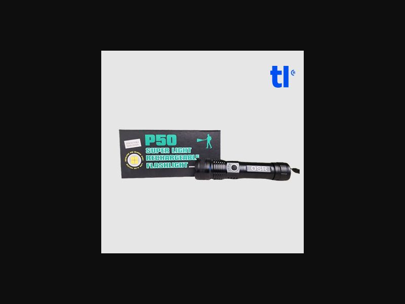 Military Tactical Flashlight - white hat - CPA - COD - white hat