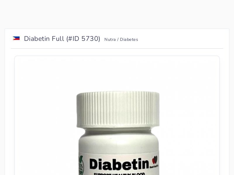 Diabetin Full