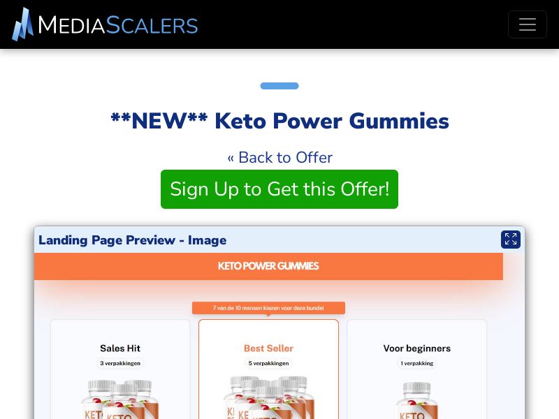 Keto Power Gummies {+DTC} (Event Tracking) [BE]