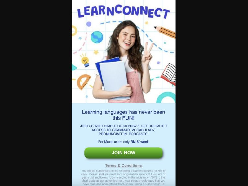 36426 - MY - [MOB] - LearnConnect (Android) - MAXIS - PIN