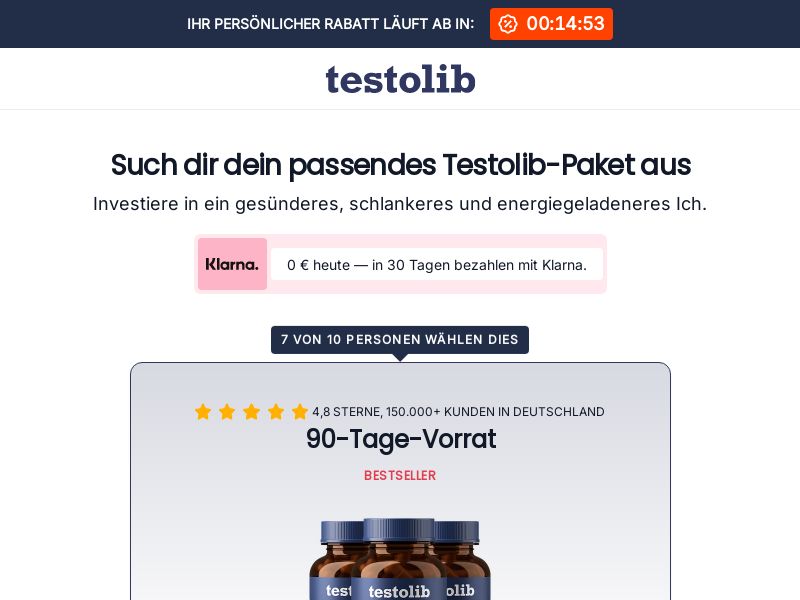 TestoLib - DTC LP [DE,AT,CH,FR,NL,BE,FI,SE,UK] (Banner,Native,Social,Search,SEO,Brand Bidding) - CPA 