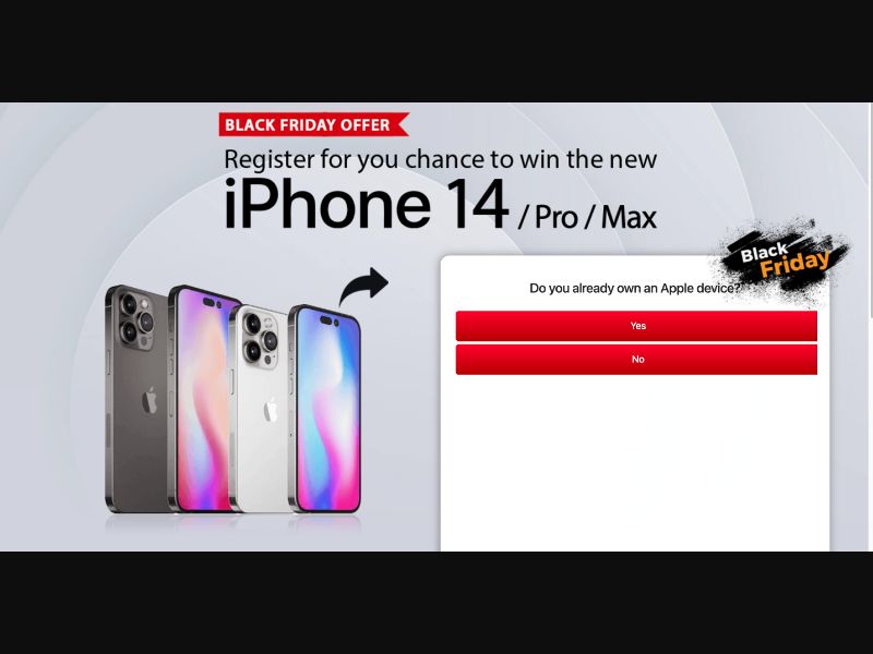 UK - Quiztionnaire - iPhone 14 (BlackFriday) - (CPL)