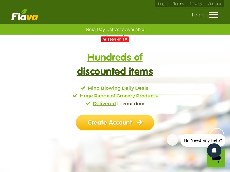 Flava Groceries - Register & get up to £100 credit - CPA | UK