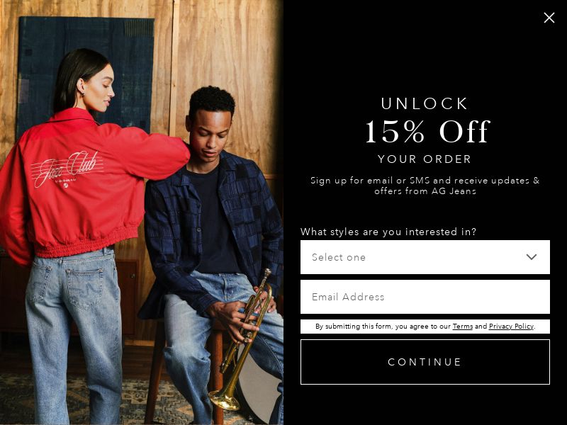 Agjeans.com Ecommerce CPS - United States