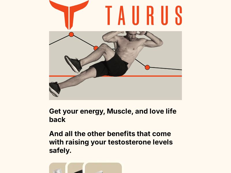 Taurus - Testosterone Blood Test - (Proof Needed)