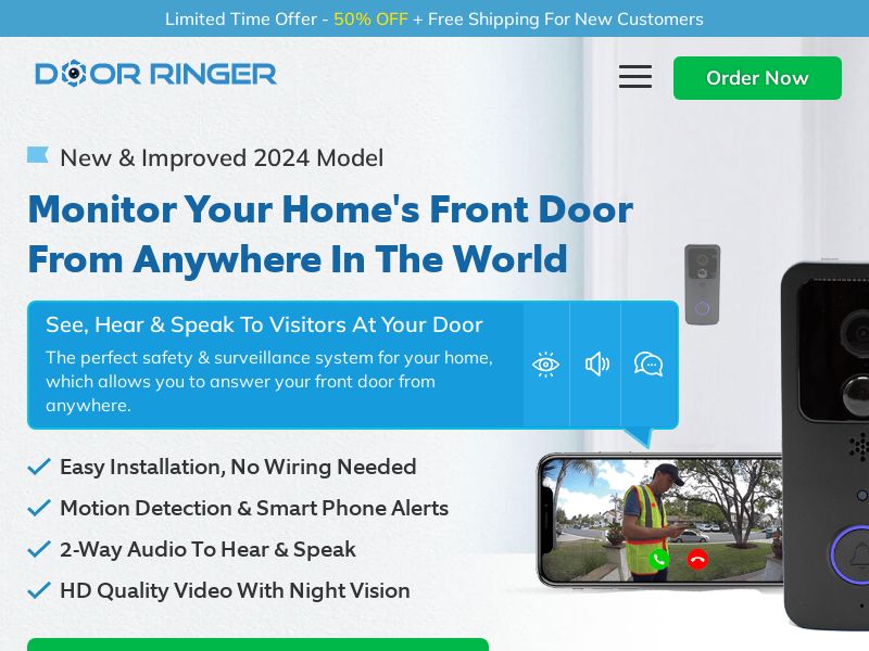 Door Ringer - Doorbell Camera | US