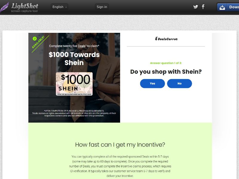 Cards&Coupons (Surveys) - DOI | US, GB, CA, AU