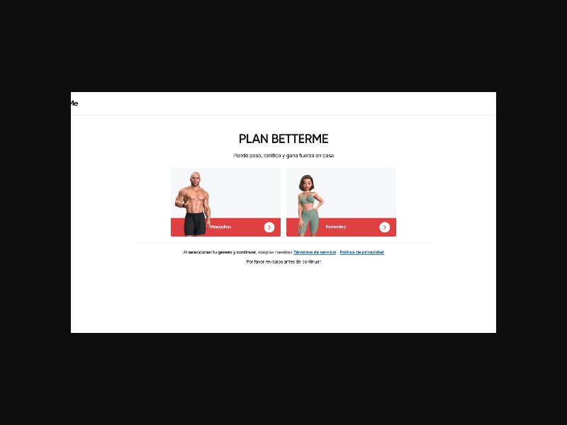 BetterMe - Fitness and Wellness Program - CPS (ES)