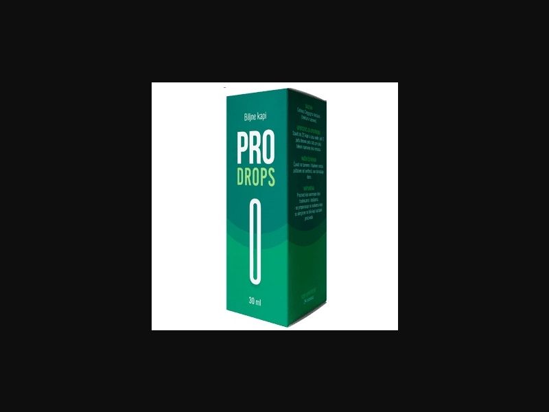 Pro Drops - drops for prostatitis | low price