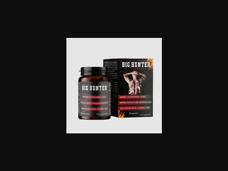 BigHunter - capsules for prostatitis