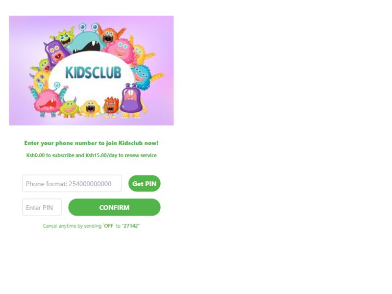 KIdsClub Safaricom