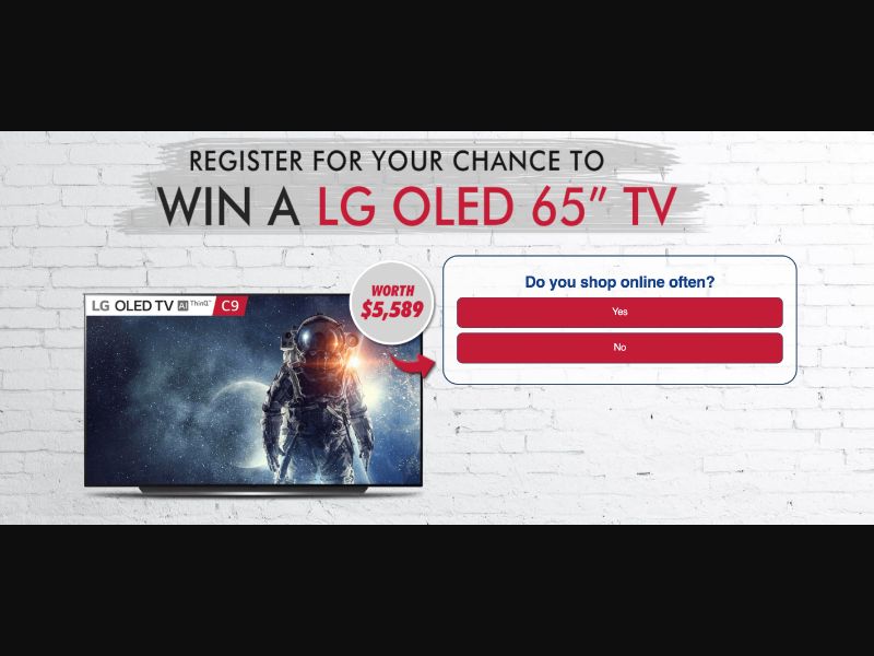 AU - Quiztionnaire - LG OLED 65 TV - (CPL)