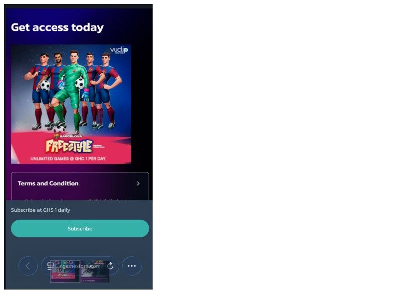 Barcelona Freestyle Vodafone