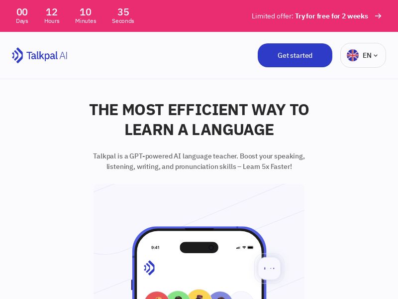 Talkpal EU, US, UK, AU, CA