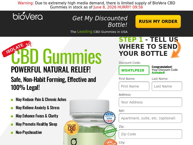 BioVera CBD - CPA | US