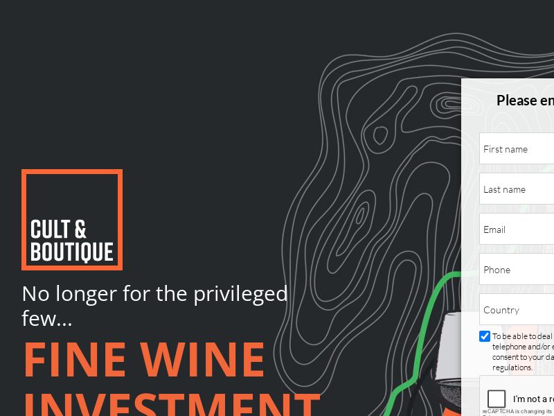 Cult & Boutique - Wine Investment CPL [UK]