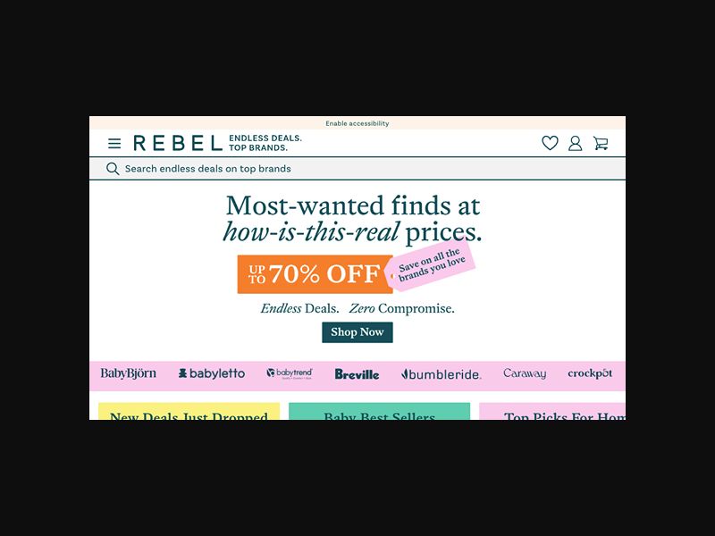 FromRebel - Top Brand Deals - RevShare (US)