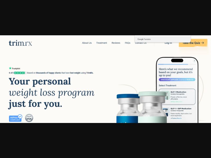 [WEB+MOB] TrimRX - GLP-1 Weight Loss Medications /US CPS