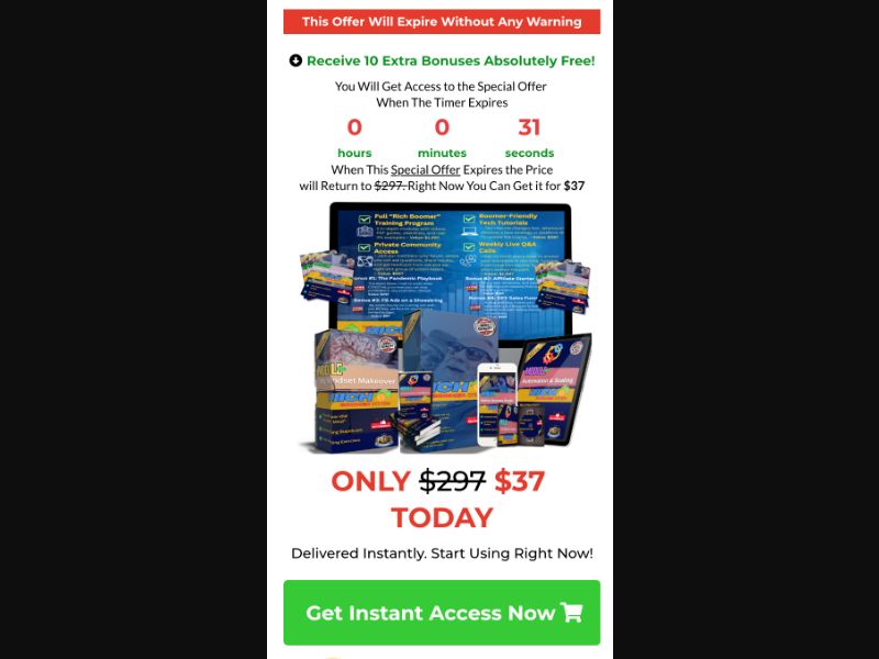 The Rich Boomer $120 CPS - $67 CTC (NEWEST CPA) US/CA/UK/NZ/AU