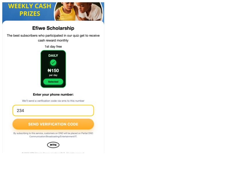 Efiwe Trivia MTN