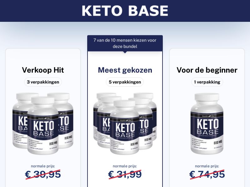 ! NEW OFFER - Keto Base - DTC [BE] (Social,Banner,Native,Push,SEO,Search,Brand Bidding) - CPA 