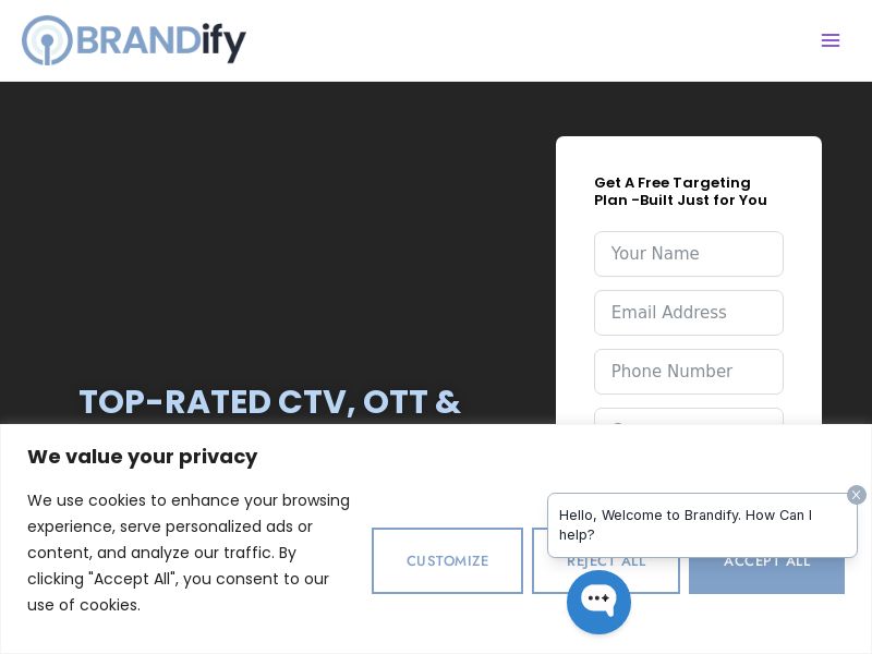 Brandify - All Industries - Pay Per Call - $100/120s Buffer