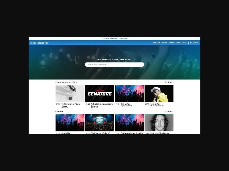 TicketSmarter - Concerts, Sports, and Theater - RevShare (US,CA)