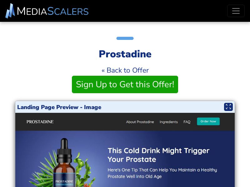 Prostadine {+DTC, TSL, VSL} [US, CA, AU, UK, NZ, IE]