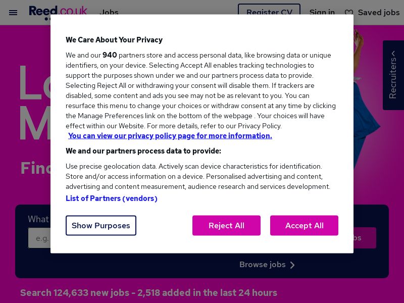 Reed.co.uk Ecommerce CPS - United Kingdom