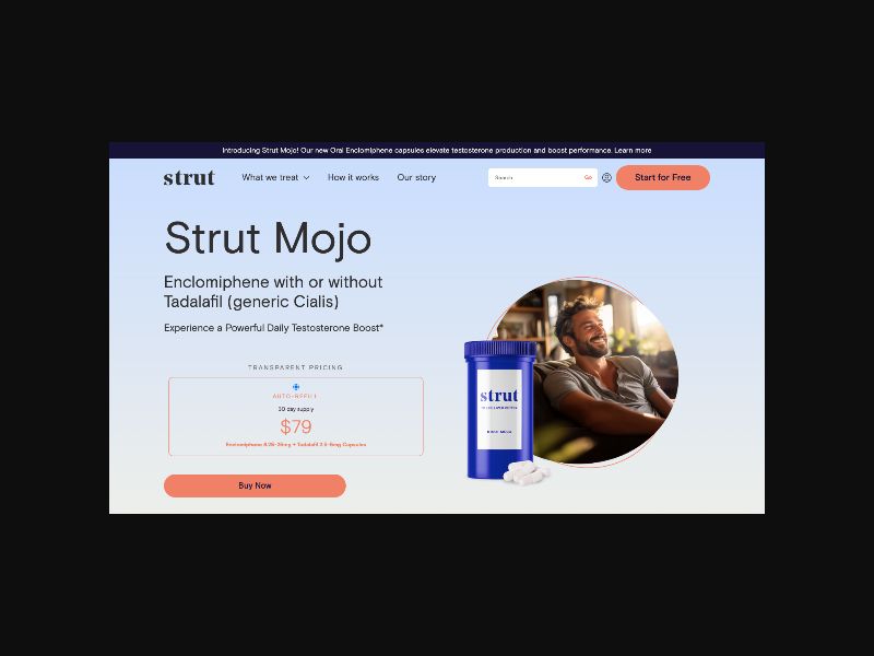 Strut Health - Men's Sexual Health - CPS (US)