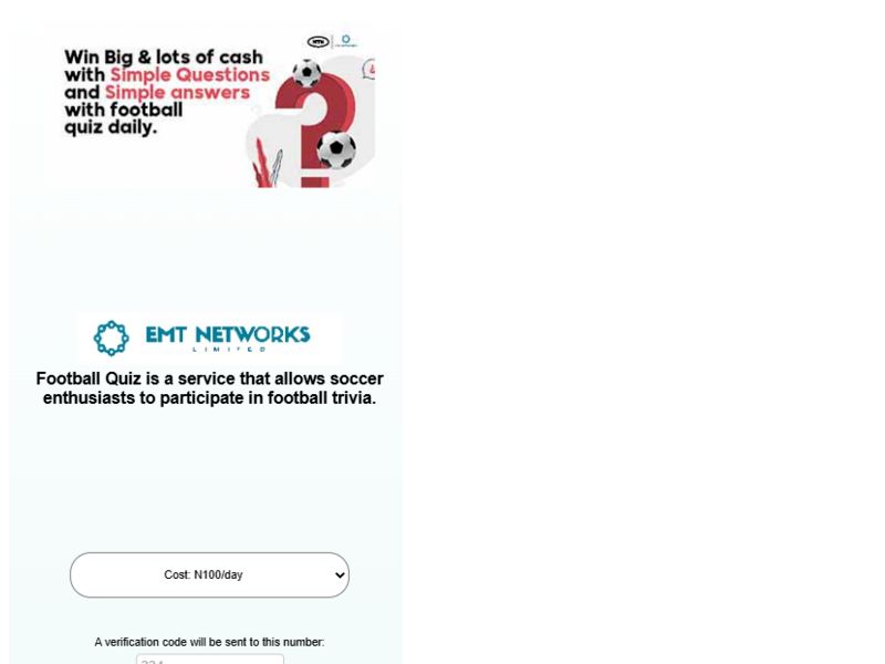 Football Quiz MTN