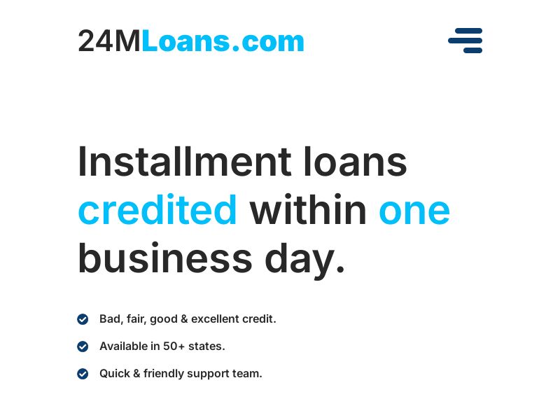 24M Loans *Creative required*