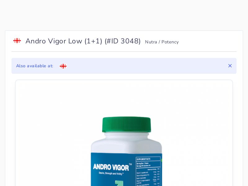 Andro Vigor Low (1+1)