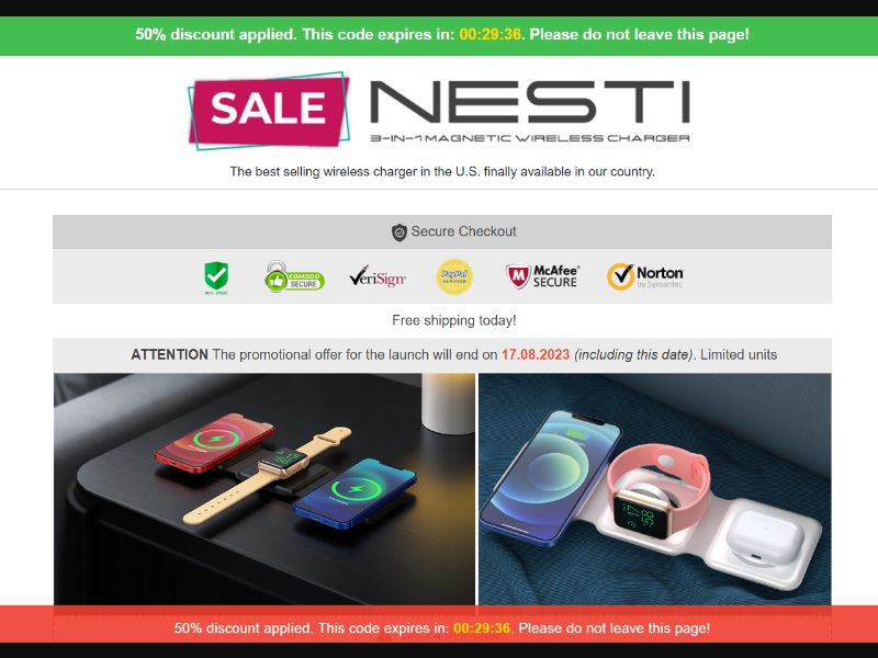 [WEB+MOB] Nesti 3-in-1 /International (112 GEOs) CPS *FB/TikTok/Google/Taboola Pixel*