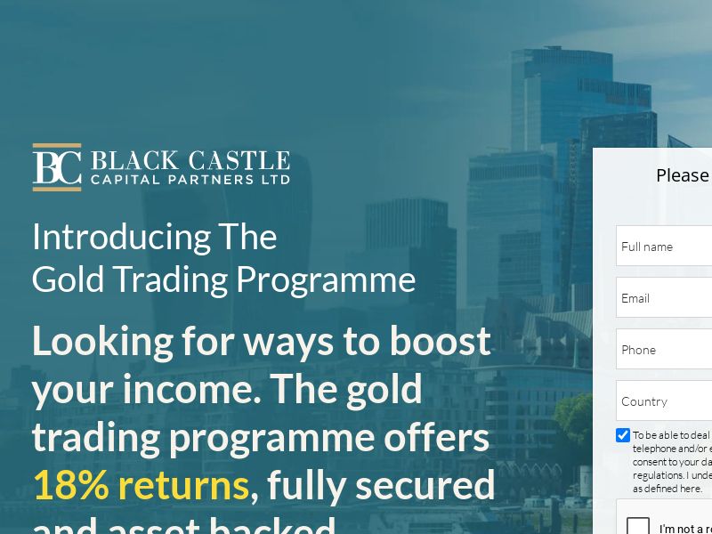 Black Castle - Gold Investment CPL [UK]