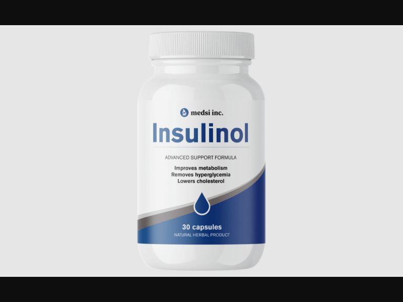 Insulinol - capsules for diabetes