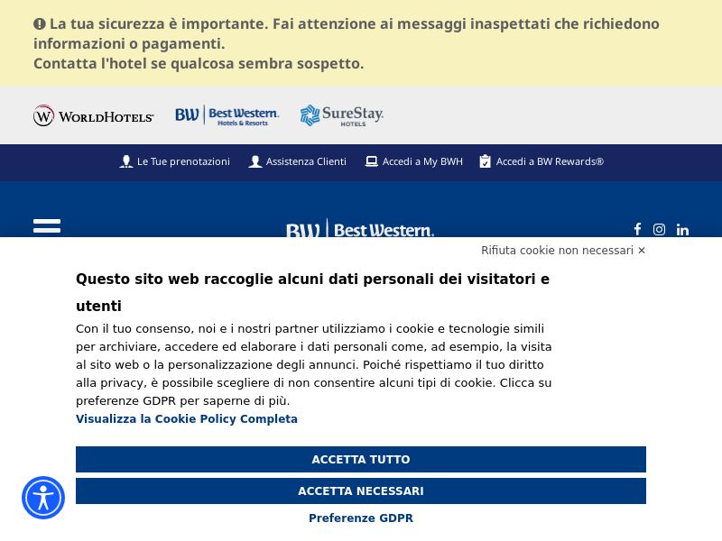 [WEB+MOB] Best Western /IT - Revshare - 4.32%