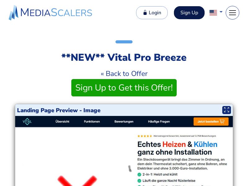 Vital Pro Breeze {+Advertorial} [DE]