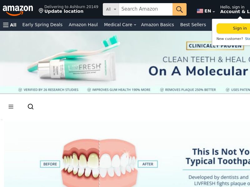 Livionex Dental Gel - CPS | Int'l