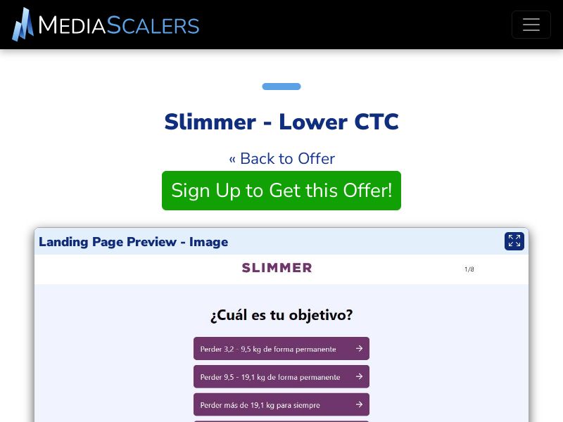 Slimmer - Lower CTC (Event Tracking) [ES]