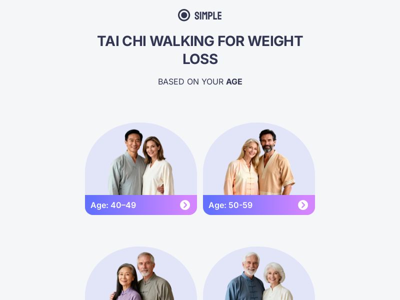 Simple App - 85% Off Tai Chi Walking [UK,US,CA,AU,DE,FR,IT]